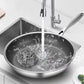 Honeycomb Stainless Steel Frying Pan