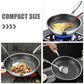 Honeycomb Stainless Steel Frying Pan