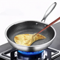 Honeycomb Stainless Steel Frying Pan